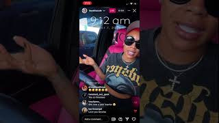 Keyshia Cole Instagram Live [upl. by Yssak]