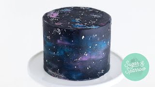 How To Make A Galaxy Cake [upl. by Beacham]