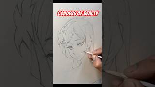 freya danmachi fanart animeart art manga mangaart anime pencildrawing beauty drawing [upl. by Eillehs]