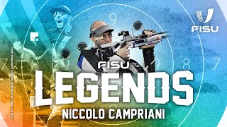 Niccolo Campriani FISULegends Interview 🎬 [upl. by Einreb]