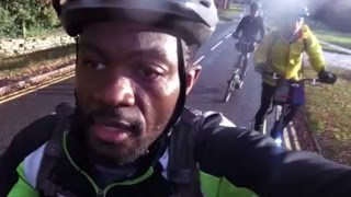 400km Audax ride in black ice  with 33 hill slopes on ElliptiGO Bikes [upl. by Ray]