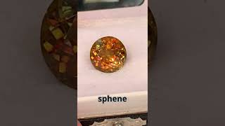 Sphene The Sparkling Gem with Unmatched Fire and Brilliance naturalgems gemstonesphene [upl. by Inez]