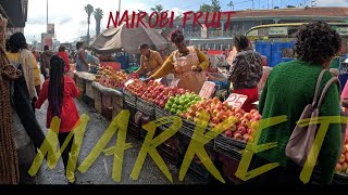 Nairobi fruit market that nobody talks about AFRICAN FRUIT MARKET [upl. by Seafowl]