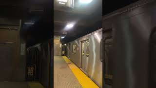 Toronto TTC Subway Train Arriving at Eglinton West Cedarvale Station 1132024 [upl. by Yancey]