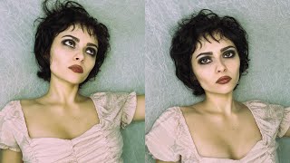 Marla Singer  Fight Club makeup tutorial cosplay [upl. by Nekciv184]