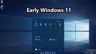 An early Windows 11 beta build 21370 [upl. by Enirhtac]