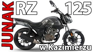 Junak RZ 125 test opinia  Jadę do Kazimierza [upl. by Litsyrk419]