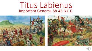 Titus Labienus Important General 5845 BCE [upl. by Karolina970]