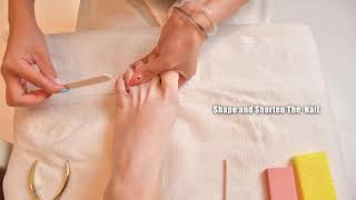 Pedicure for Beginners from A to Z  Toenail Transformation [upl. by Grefe]