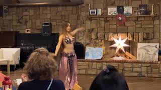 الراقصة كارينا علي الطبلة Drum soloTabla Solo Bellydance KARENA カレナ💖ベリーダンスドラムソロ [upl. by Nihhi]