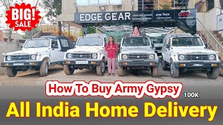 Maruti Gypsy King  Army Auction Gypsy  Modified Maruti Gypsy  Assam Gypsy Market [upl. by Gussy]