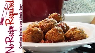 Mini Meatball Recipe  NoRecipeRequiredcom [upl. by Fredrika]