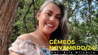 ♊ GÊMEOS ✨ Nov24✨ Você alcançará GRANDES FEITOSO GÊNIO CRIADORFÉ e DEVOÇÃO👑🌟☀️ [upl. by Uri]