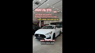 💥MG5 STD  DÒNG XE BÁN CHẠY NHẤT MG  ĐƯỢC HỖ TRỢ NHỮNG GÌ TRONG THÁNG 10 NÀY [upl. by Graf]