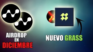 CONFIRMADO NODEPAY AIRDROP EN DICIEMBRE Y NUEVO GRASS PIPE NETWORK [upl. by Anayt]