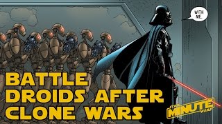 Separatist Droid Army Complete History Canon  Star Wars Explained [upl. by Anaitak]