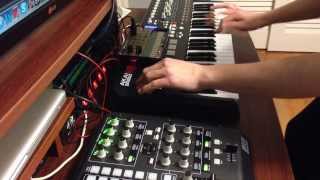 Daft Punk  quotDigital Lovequot Solo Cover on Korg Volca Keys [upl. by Lambertson468]