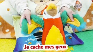 Je cache mes yeux  comptine avec gestes pour enfants et bébéquot avec les parolesquot 😍enfants kids [upl. by Enilada]