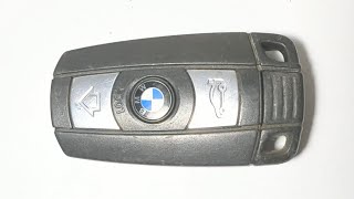 bmw key fob battery replacement [upl. by Leirza]