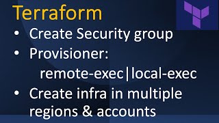 Terraform Day 4  Provisioners  Create Infra in multiple regions amp accounts [upl. by Mian652]