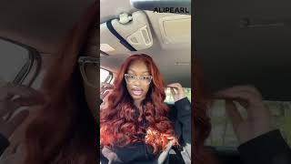 wig review A musthave colored wig for sure alipearlhair shorts [upl. by Khalil612]