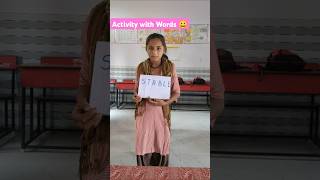 Making new word game✌️ learning activity 👍englishtrending viralshorts youtubeshorts education [upl. by Asirak]