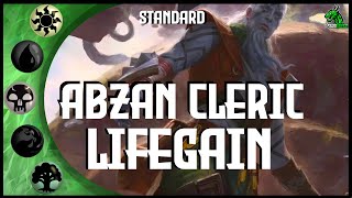 🟢⚪⚫Abzan Cleric Lifegain Standard MID  MTG Arena  Magic Arena  MTGA [upl. by Akimed]