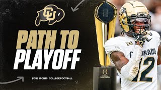 How Colorado Deion Sanders can make the College Football Playoff [upl. by Gabler158]