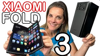 TIEMBLA SAMSUNG Xiaomi Mix FOLD 3 plegable vitaminado [upl. by Imotas]