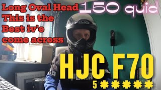 HJC F70 Best budget friendly helmet [upl. by Ennairda]