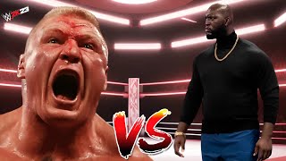 ⚡WWE 2K23  Brock Lesnar vs Omos  WWE June 2 2024⚡ [upl. by Nasia]