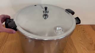 Presto 01755 16 Quart Aluminum canner Pressure Cooker Review [upl. by Sara-Ann921]