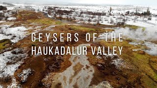 Iceland Cinematic  Geysers of the Haukadalur Valley [upl. by Joab678]