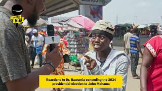 FlowYourMind Ghanaians React to John Mahama winning the 2024 elections [upl. by Alison]