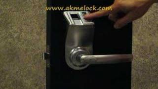 Fingerprint door lock LA93 Adel trinity 788 [upl. by Enilram]