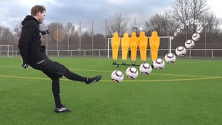 How To Shoot Like Calhanoglu amp Pjanic  Curve Free Kick Tutorial  freekickerz [upl. by Gare]