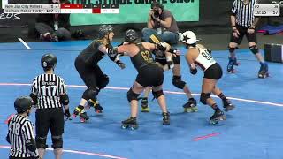 Roller Derby Champs 2024 Highlights  Jacksonville vs Gotham [upl. by Galang854]