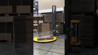 PowerWrapper™1100 pallet wrapping machine from Wessex Packaging [upl. by Almund]