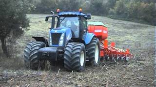 gaspardo gigante e new holland tg [upl. by Ydneh]