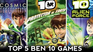 Ben 10 Top 5 Best Ben 10 Games  For Mobile amp pc  Js Youtuber  In Tamil [upl. by Sheena803]