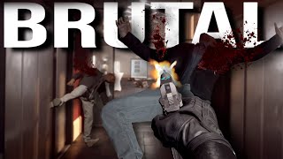 THIS NEW VR GAME IS BRUTAL amp INTENSE FREE Half Life Alyx mod [upl. by Rawde823]