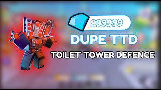 NEW DUPE SCRIPT IN TOILET TOWER DEFENCE｜MOBILEPC [upl. by Ynalem]