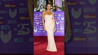 Amber Gill Attends the 25th Pride of Britain Awards in London shorts [upl. by Nalloh]