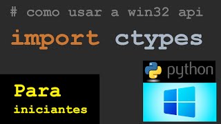 win32 api com ctypes em Python  obtendo a posição do cursor [upl. by Tsuda337]