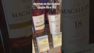 Whiskey Wander Quickie  Glass Case Beauties Macallan Laga Ardbeg high dollar whiskys Totalwine [upl. by Nwadahs224]