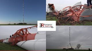 200 METER HOHER FUNKTURM IN LEICHLINGEN GESPRENGT [upl. by Mickelson336]