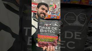 Probando PRODUCTOS COSTCO “Tiras de Bistec” olor FUERTE short shorts food foodie costco carne [upl. by Aikrehs]