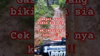 GASPOL ‼️ YANG TERBUANG SECARA CUMA  CUMA ✅ trabasindonesiaadvanture [upl. by Ahsikym597]