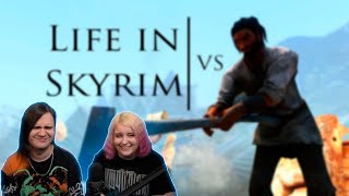 SKYRIM  ВЫЖИВАНИЕ ВИТАЛИЯ В СКАЙРИМЕ 🌳  РЕАКЦИЯ НА TESFAN [upl. by Ebbarta]