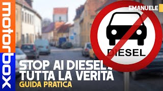 Blocco dei diesel Euro 5  Tutta la verità [upl. by Ettenirt]